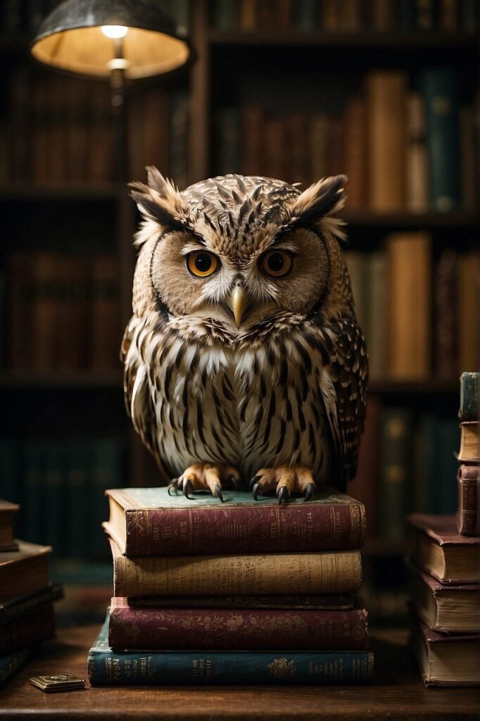 ai generated, owl, books-8347845.jpg